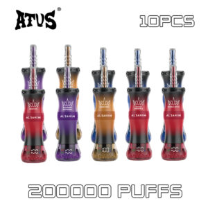 ATVS 10 pack 200k puffs disposable vape