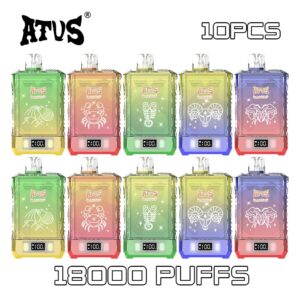 10 Pack ATVS 18000 Puffs Disposable Vape