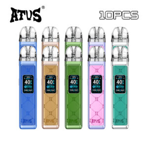 10 packs atvs max refillable pod rechargeable kit vape
