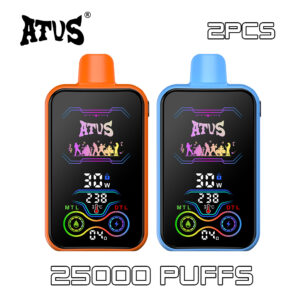 2 Pack ATVS 25000 Puffs Disposable Vape