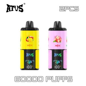 2 Pack ATVS 60000 Puffs Disposable Vape