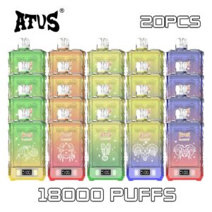 20 Pack ATVS 18000 Puffs Disposable Vape
