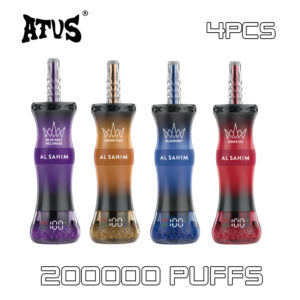 ATVS 4 pack 200k puffs disposable vape