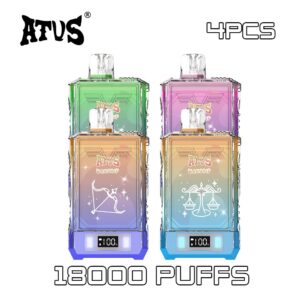 4 Pack ATVS 18000 Puffs Disposable Vape