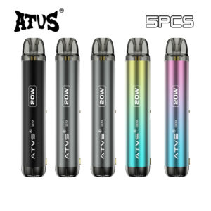 5 pack replaceable pod kit refillable vape