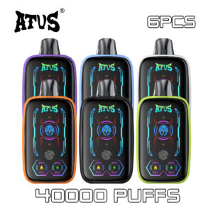 6 Pack ATVS 40000 Puffs Disposable Vape