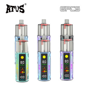 6 pack refillable pod kit vape