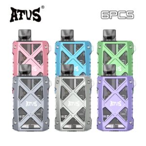 6 Pack ATVS Max Pod Kit Vape