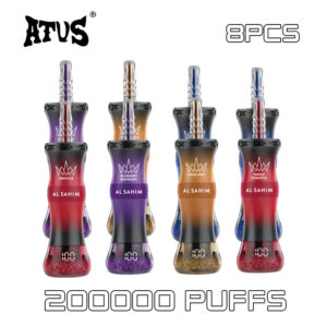 ATVS 8 pack 200k puffs disposable vape