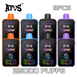 8 Pack ATVS 25000 Puffs Disposable Vape