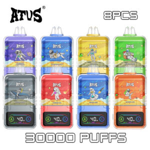 8 Pack ATVS 30000 Puffs Disposable Vape