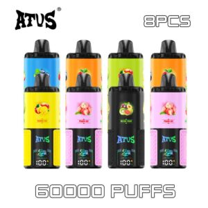8 Pack ATVS 60000 Puffs Disposable Vape