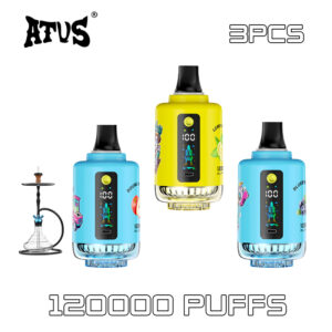 ATVS 120000 Puffs 3 Pack DTL Disposable Vape Device
