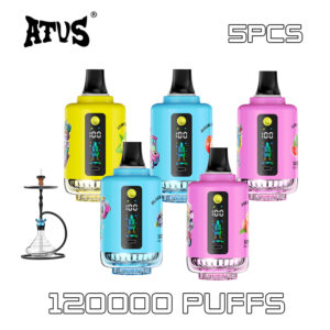 ATVS 120000 Puffs 5 Pack DTL Disposable Vape Device