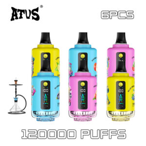 ATVS 120000 Puffs 6 Pack DTL Disposable Vape Device
