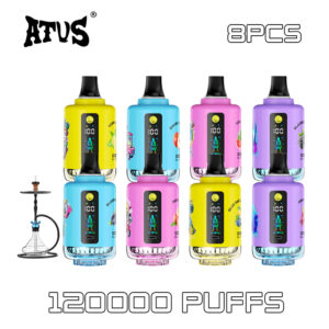 ATVS 120000 Puffs 8 Pack DTL Disposable Vape Device
