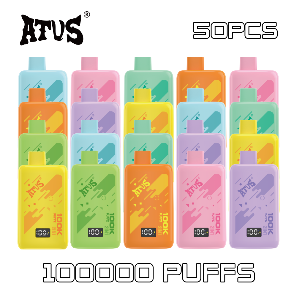 50 pcs 10000 puffs 2 in 1 disaposable vape