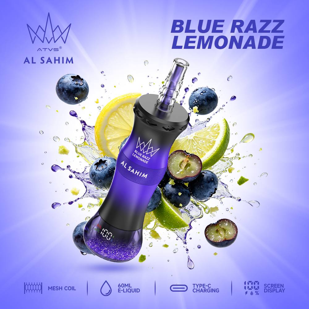blue razz lemonade 200k mtl dtl disposable vape
