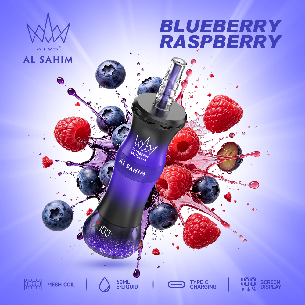 blueberry raspberry 200k mtl dtl disposable vape