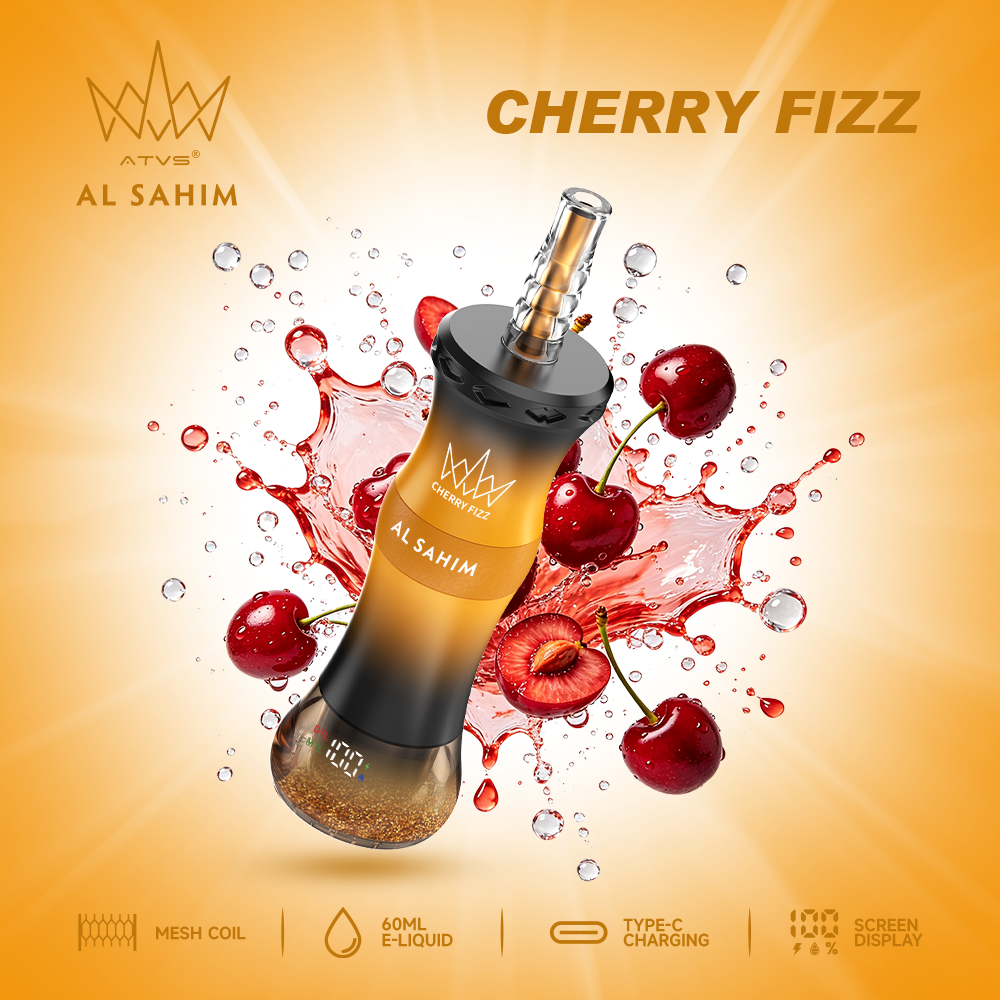 cherry fizz 200k mtl dtl disposable vape
