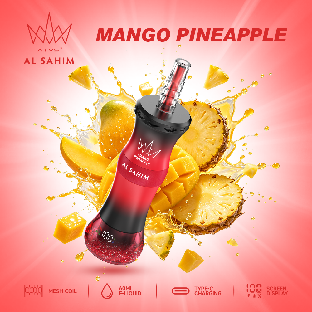 mango pineapple 200k mtl dtl disposable vape